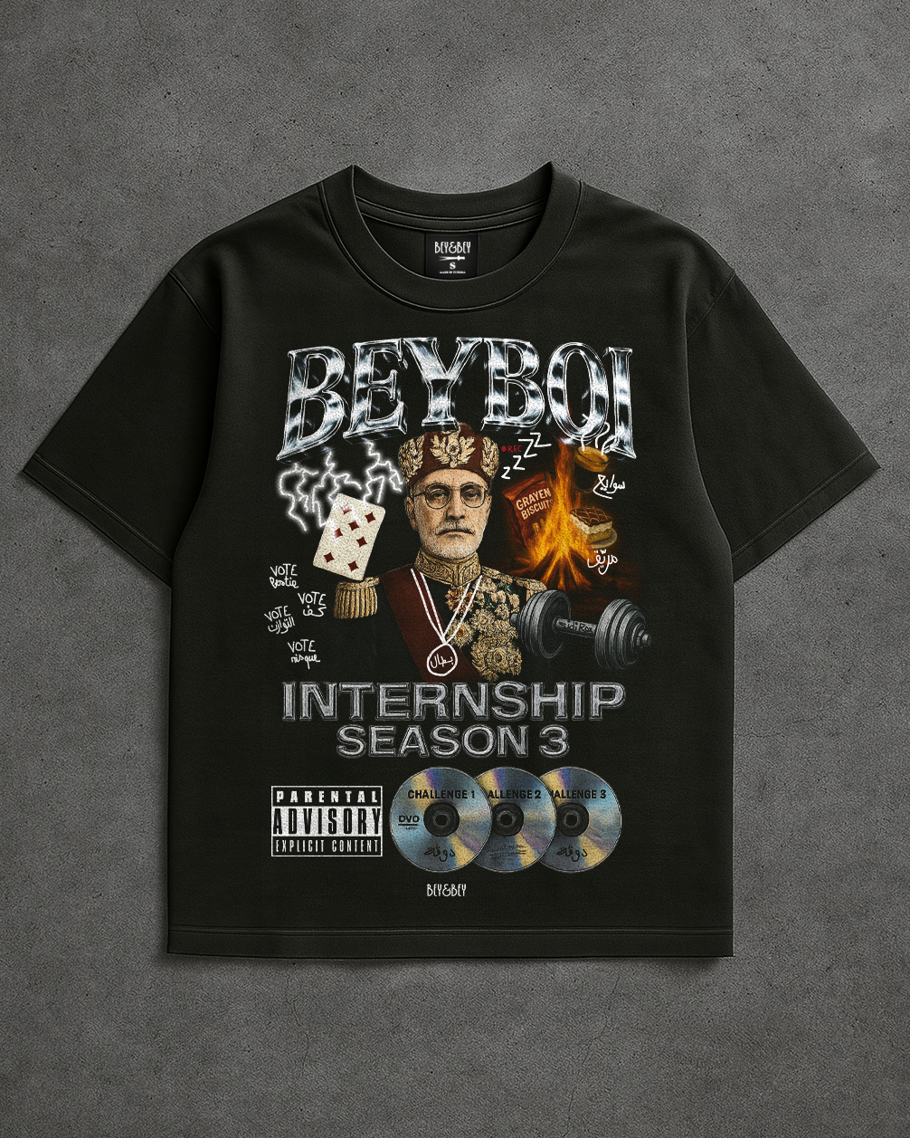 a Beyboi 2025 T-shirt