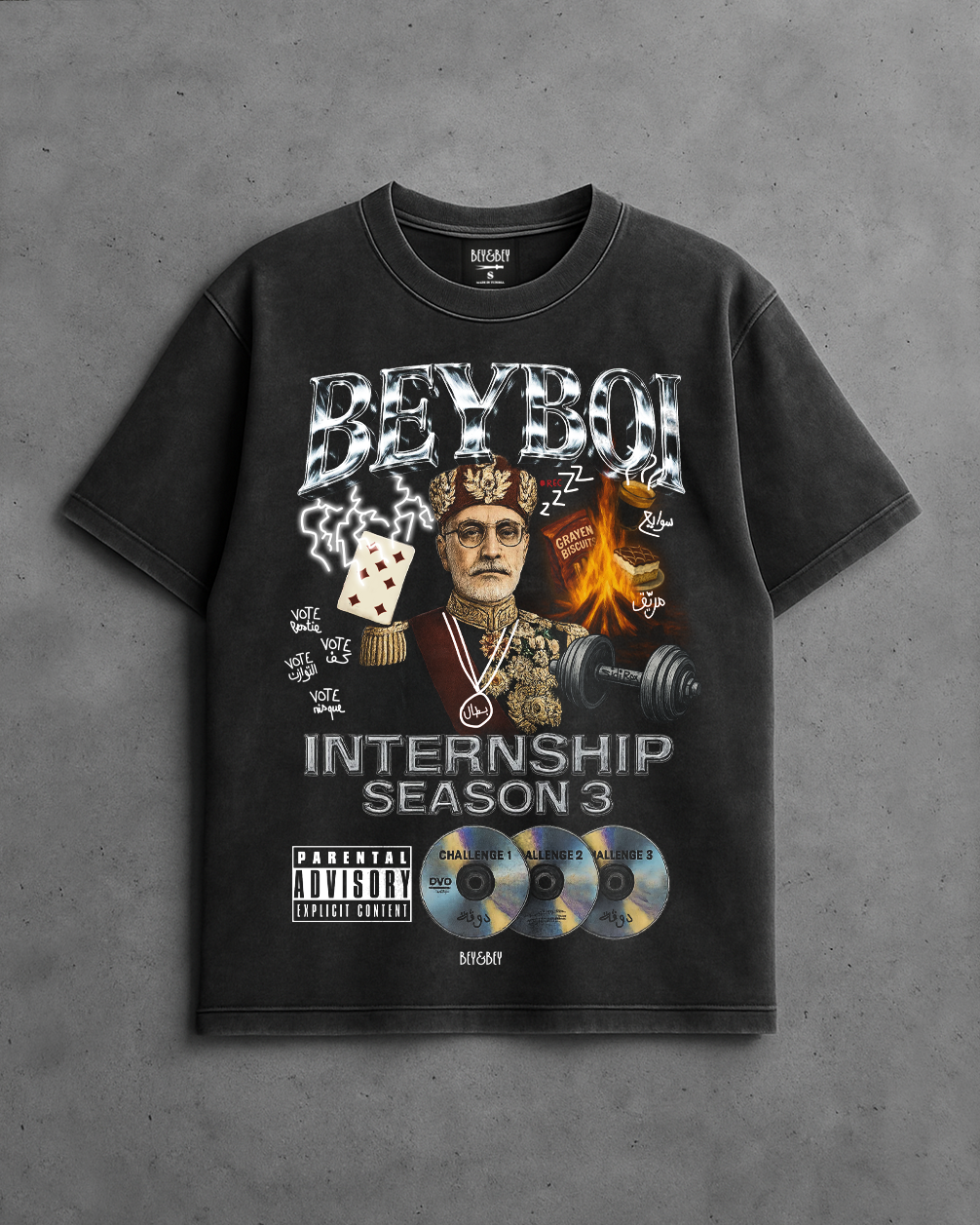 a Faded Beyboi 2025 T-shirt