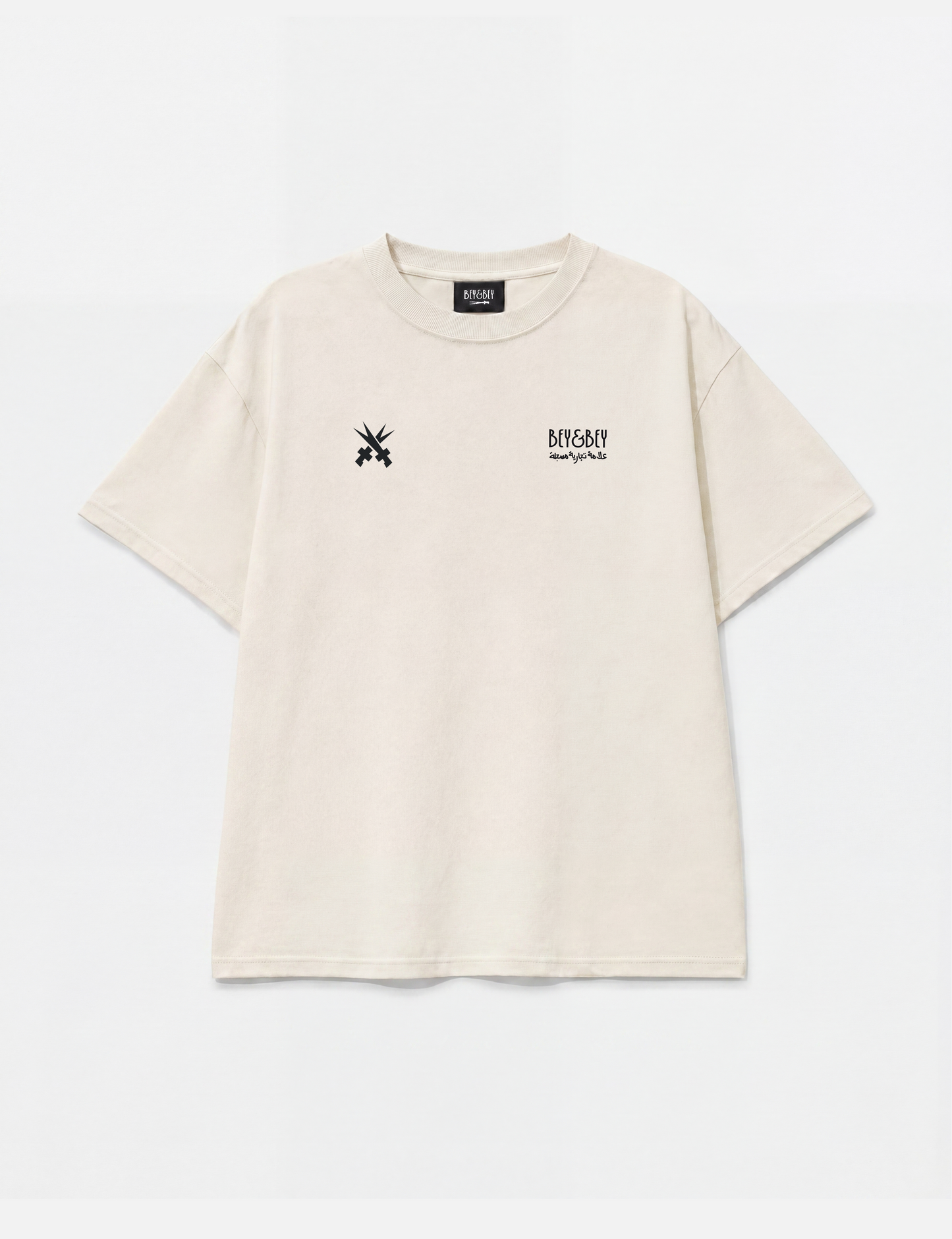 Triple Swordies Tee Offwhite