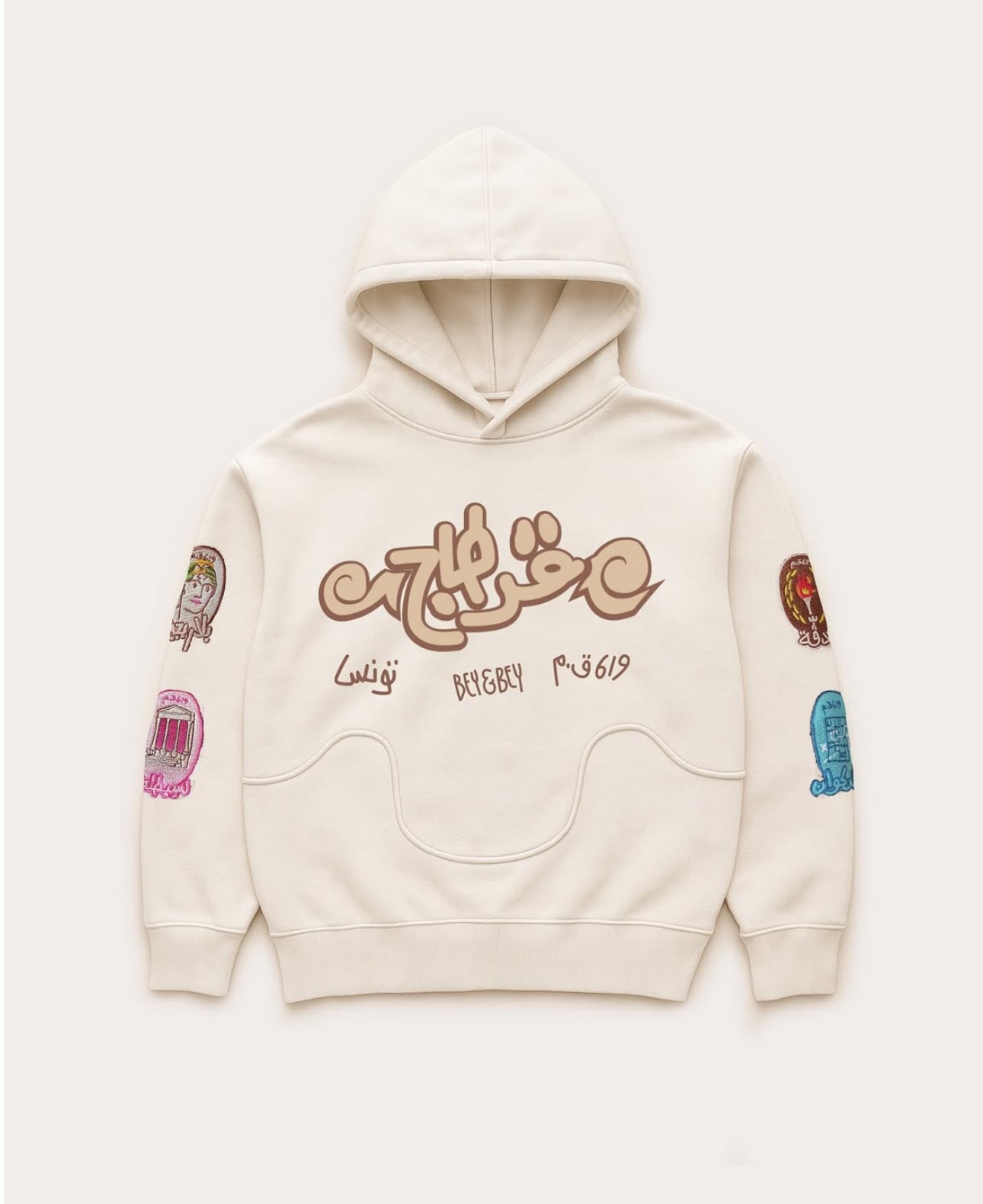 619 bce hoodie offwhite