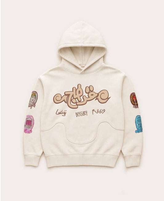 619 bce hoodie offwhite