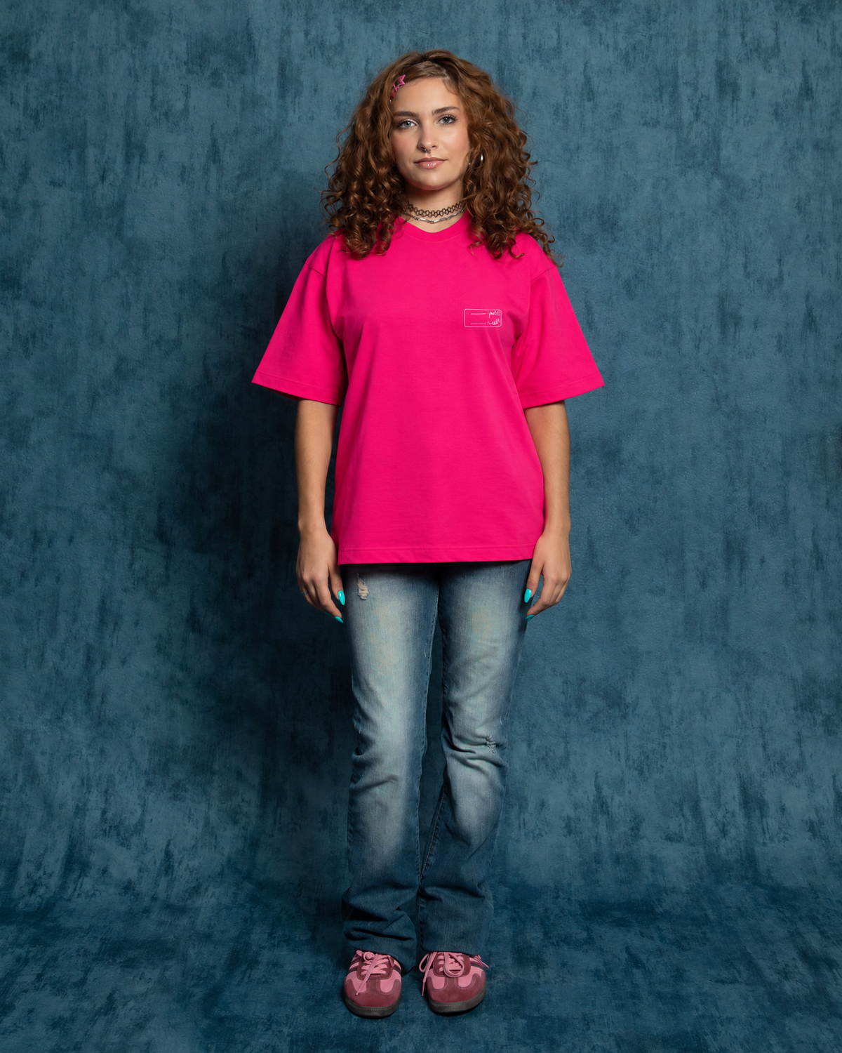 Ism Lakab Pink Tee