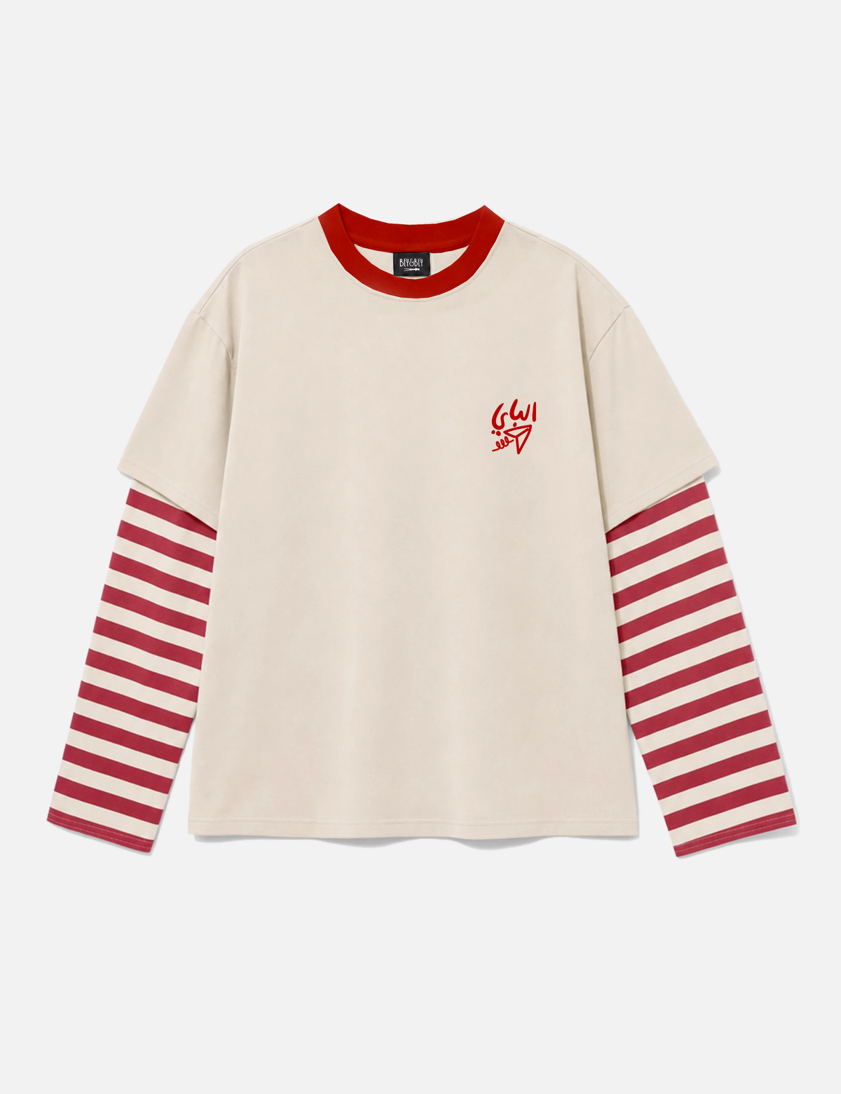 Nisf warka red striped