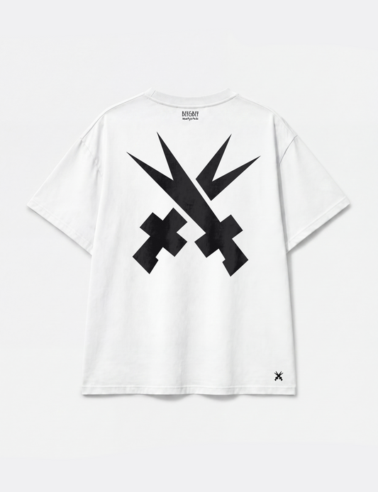 Swordies tee white