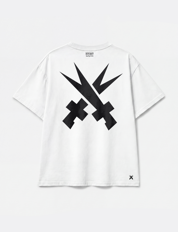 Swordies tee white