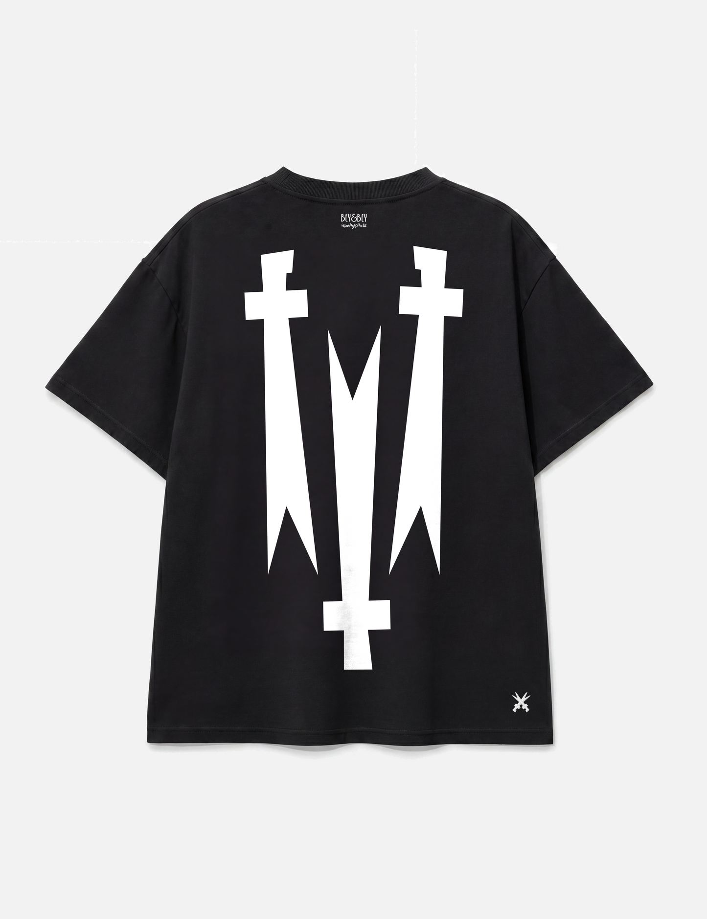 Triple Swordies tee black