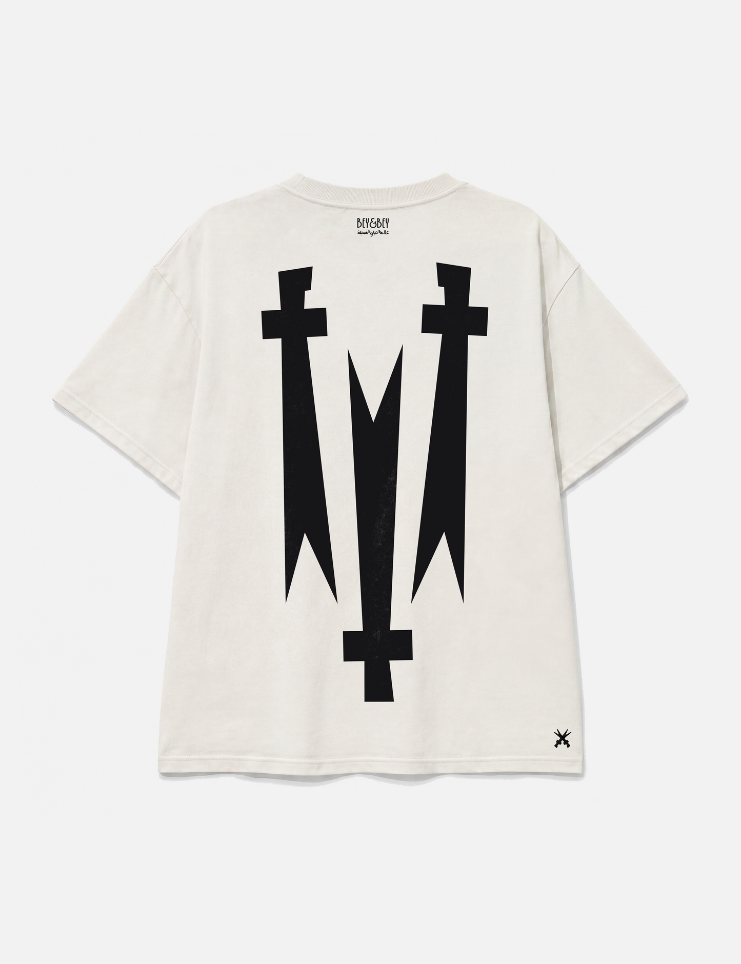 Triple Swordies Tee Offwhite