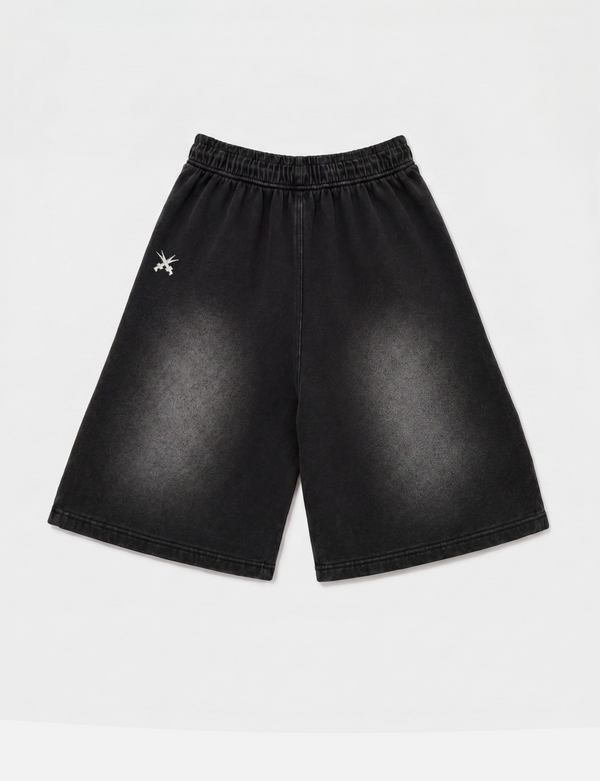 Washd Jort Black